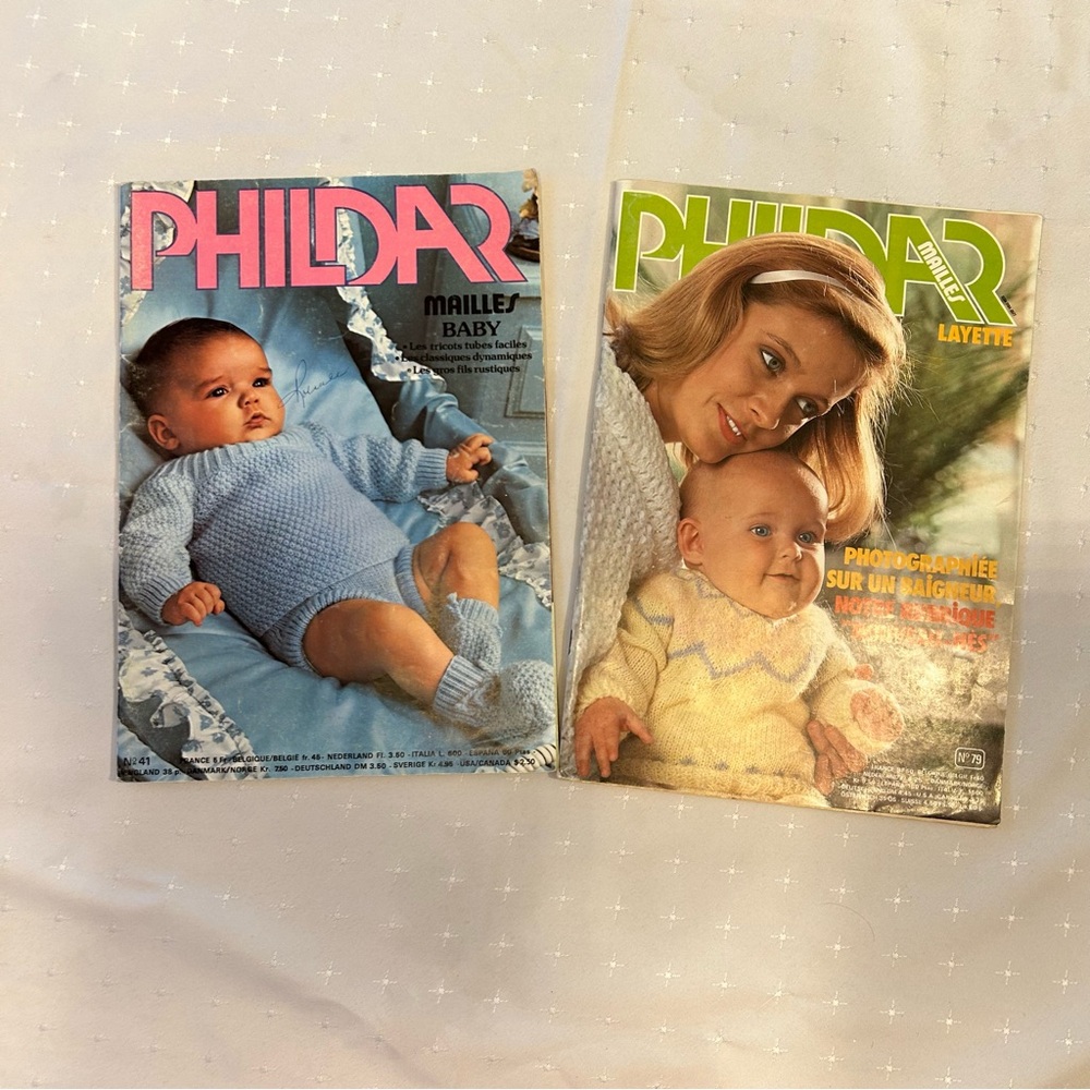 Phildar Baby Knitting Pattern Magazines